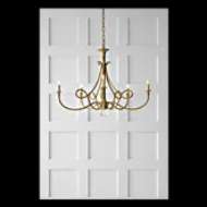 Picture of DOUBLE TWIST LARGE CHANDELIER
