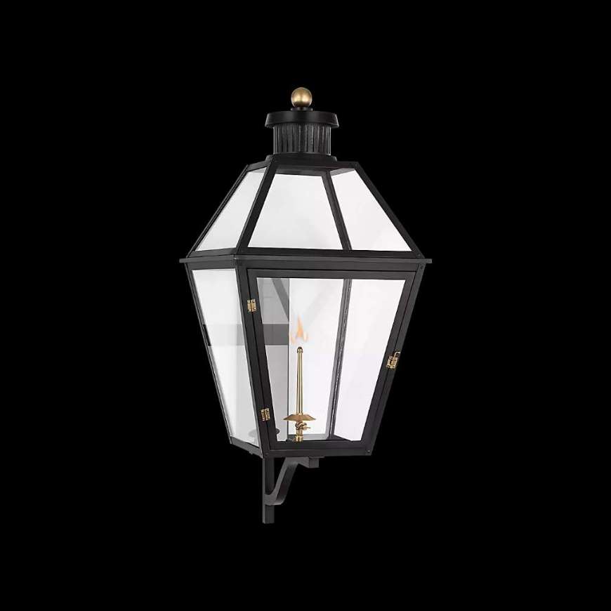 Picture of STRATFORD XL BRACKETED GAS WALL LANTERN