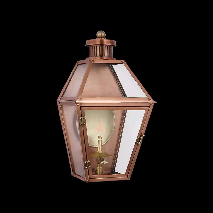 Picture of STRATFORD SMALL 3/4 GAS WALL LANTERN