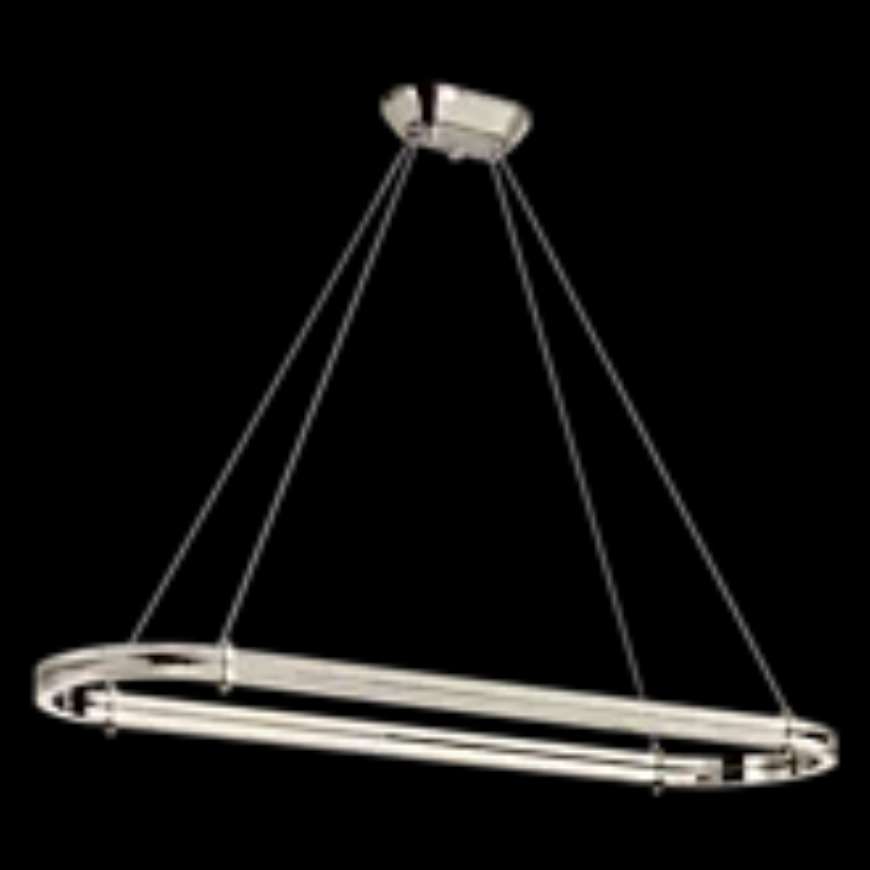 Picture of PAXTON 54" OVAL LINEAR CHANDELIER