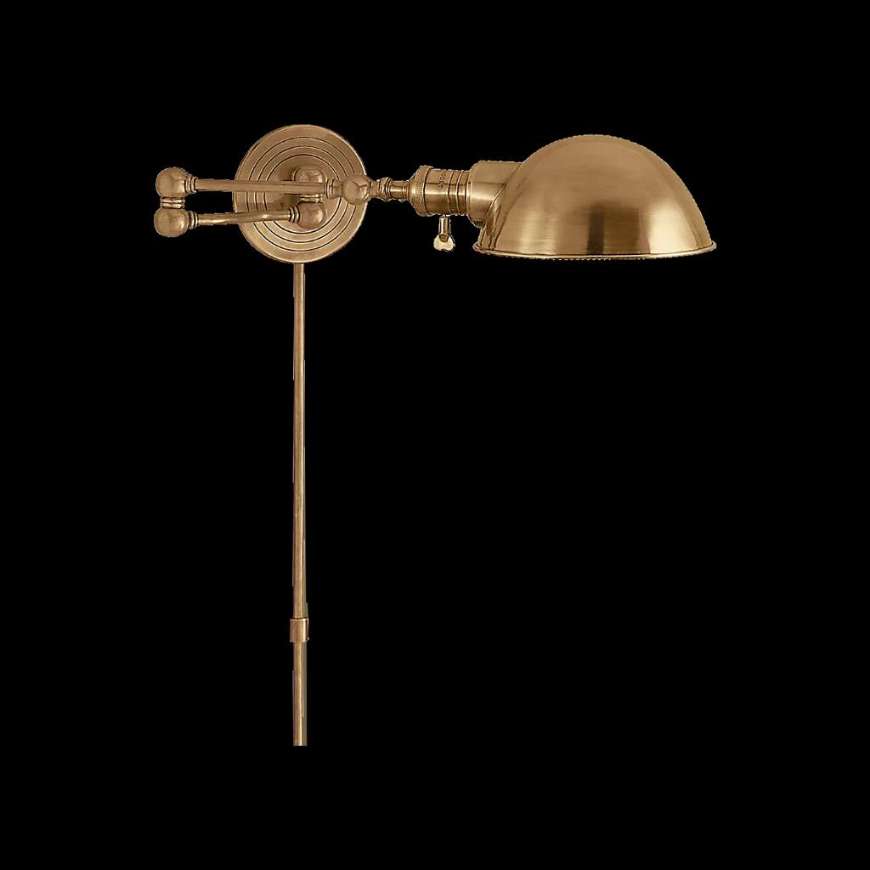 Picture of BOSTON SWING ARM WITH APOTHECARY SHADE