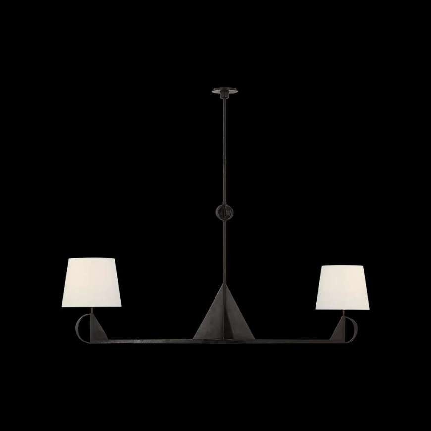 Picture of AUXERRE EXTRA LARGE BLACKSMITH LINEAR CHANDELIER