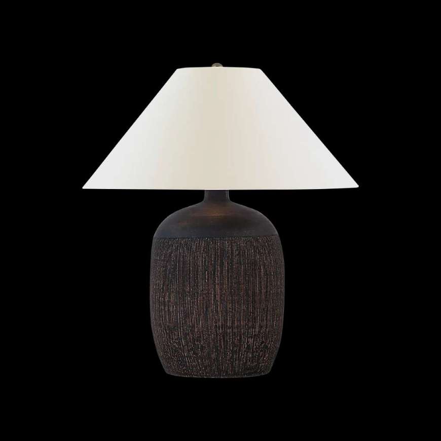 Picture of PORTIS 32" COMBED ROUND TABLE LAMP