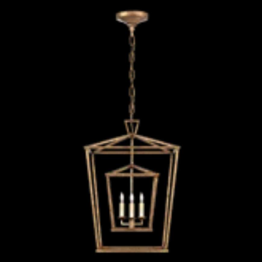 Picture of DARLANA MEDIUM DOUBLE CAGE LANTERN