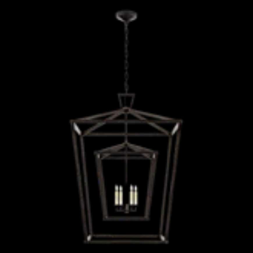 Picture of DARLANA EXTRA LARGE DOUBLE CAGE LANTERN