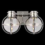 Picture of GRACIE DOUBLE SCONCE WITH CLEAR GLASS