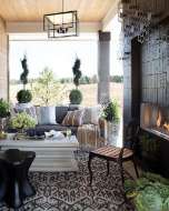 Picture of HALLE WIDE HANGING LANTERN