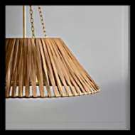 Picture of CORINNE 24" WRAPPED HANGING SHADE
