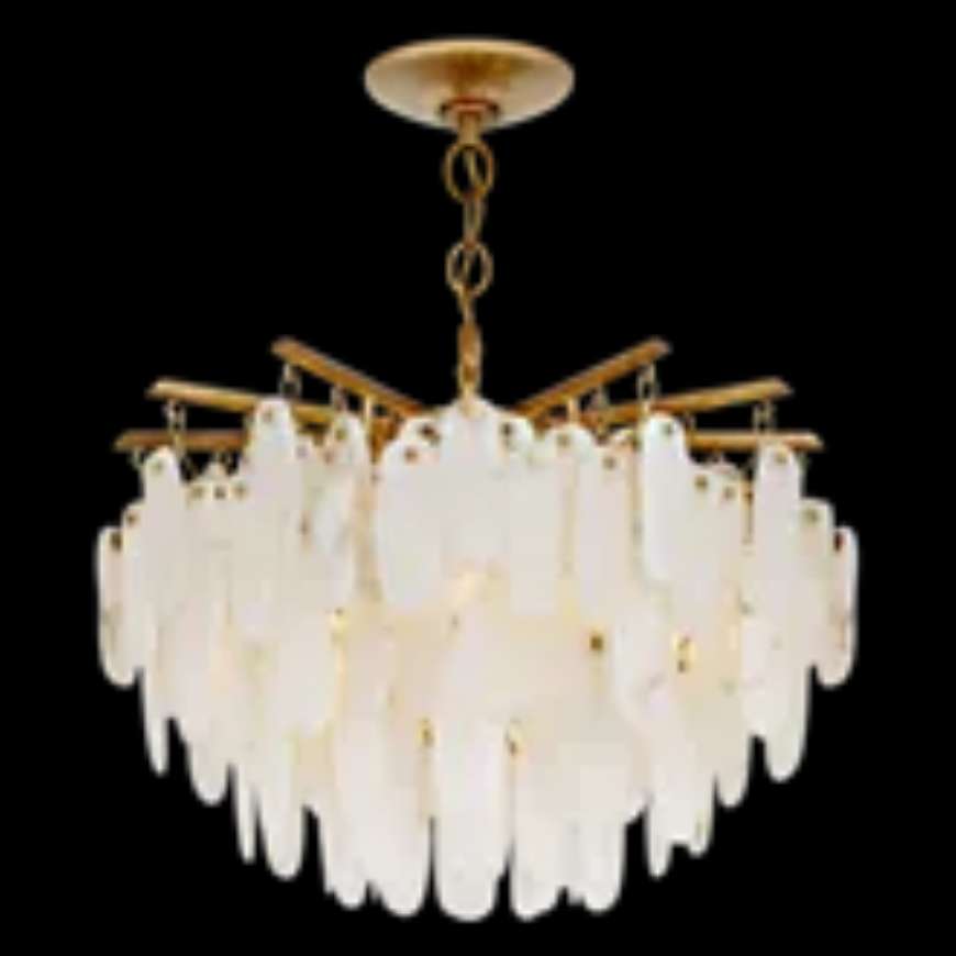 Picture of CORA LARGE SEMI-FLUSH MOUNT CHANDELIER