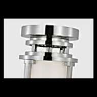 Picture of GRACIE TALL FLUSH MOUNT WITH WHITE GLASS