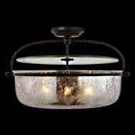 Picture of LORFORD LARGE SEMI FLUSH LANTERN