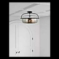 Picture of LORFORD LARGE SEMI FLUSH LANTERN