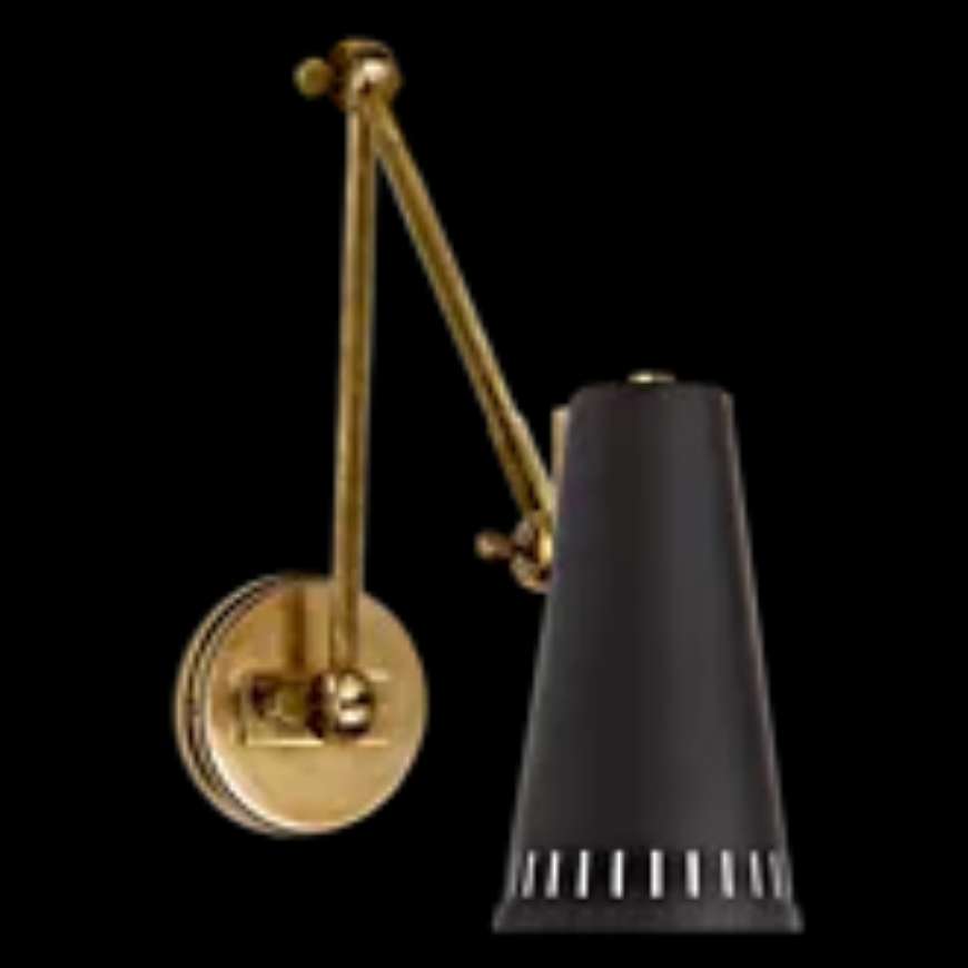 Picture of ANTONIO ADJUSTABLE TWO ARM WALL LAMP