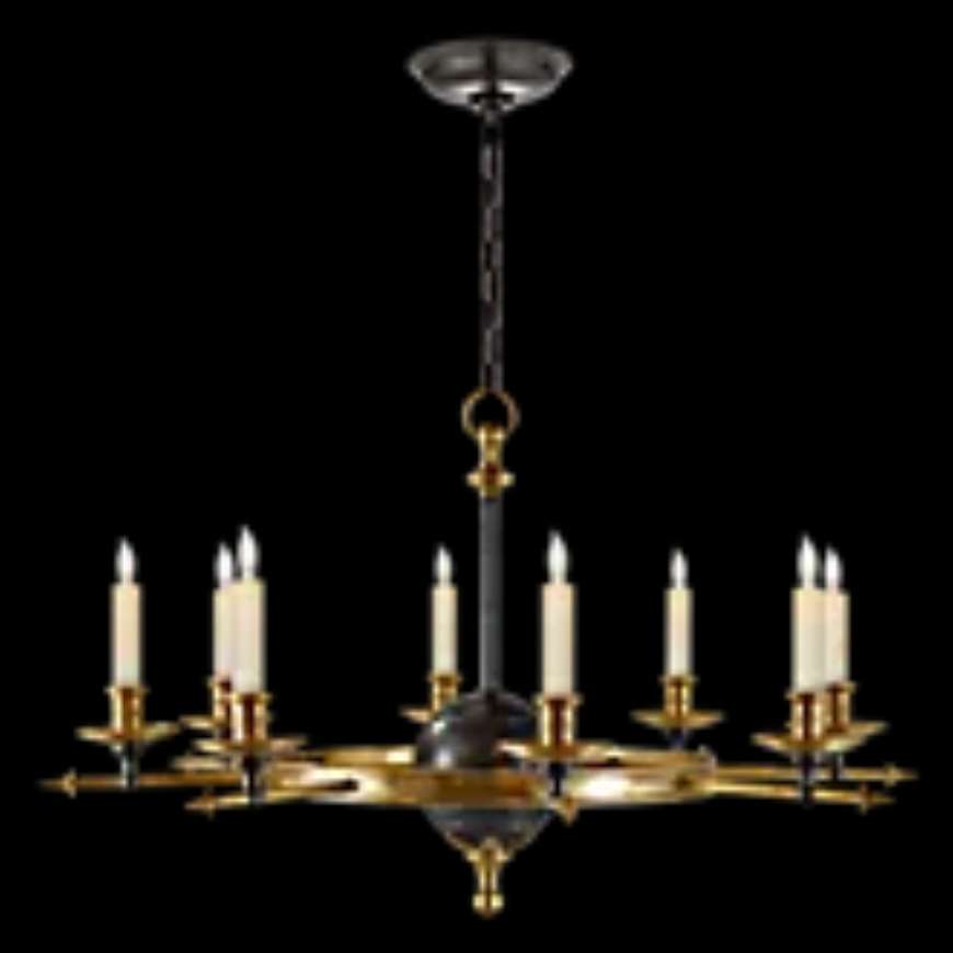 Picture of LEAF AND ARROW LARGE CHANDELIER