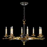 Picture of LEAF AND ARROW LARGE CHANDELIER