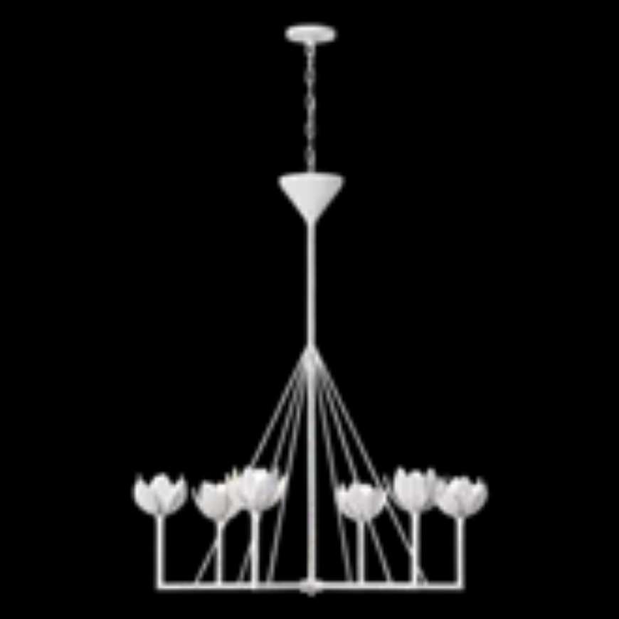Picture of ALBERTO LARGE SINGLE TIER CHANDELIER