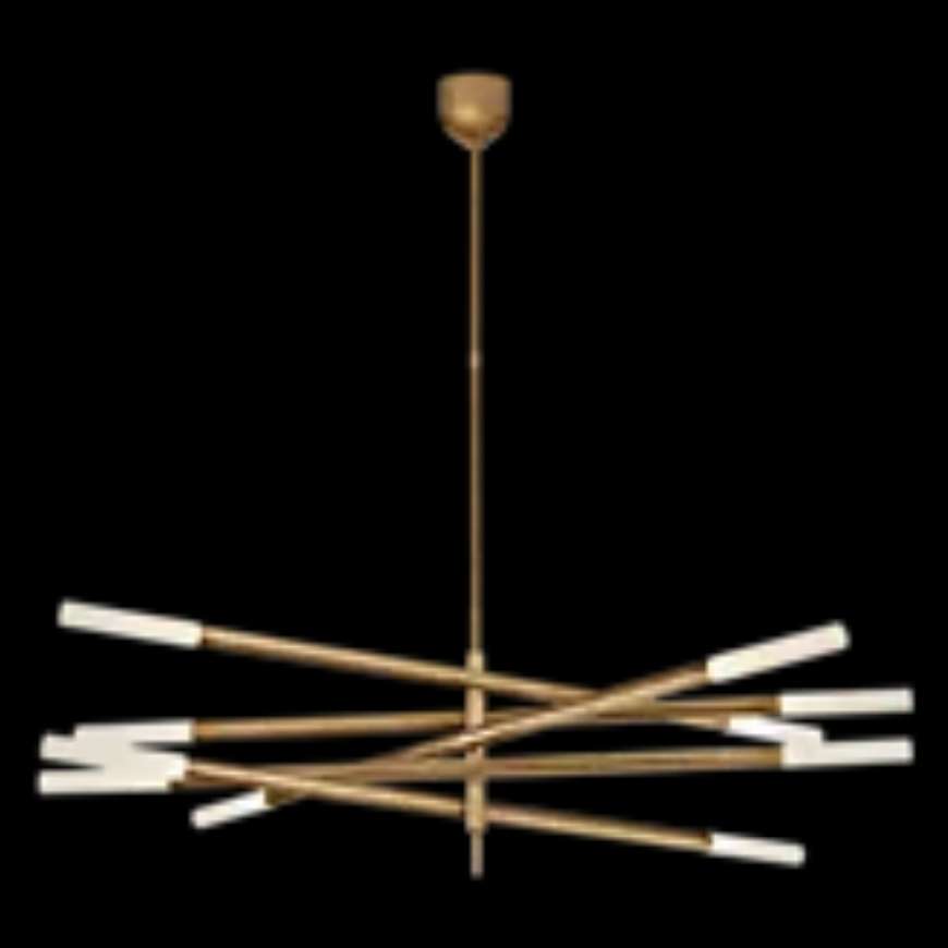 Picture of ROUSSEAU GRANDE TEN LIGHT ARTICULATING CHANDELIER