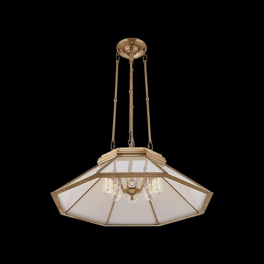 Picture of RIVINGTON MEDIUM EIGHT-PANELED CHANDELIER