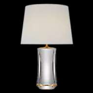 Picture of FIGLIA 27" CORDLESS V-CUT ROUND TABLE LAMP