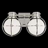 Picture of GRACIE DOUBLE SCONCE WITH WHITE GLASS