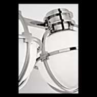 Picture of GRACIE DOUBLE SCONCE WITH WHITE GLASS