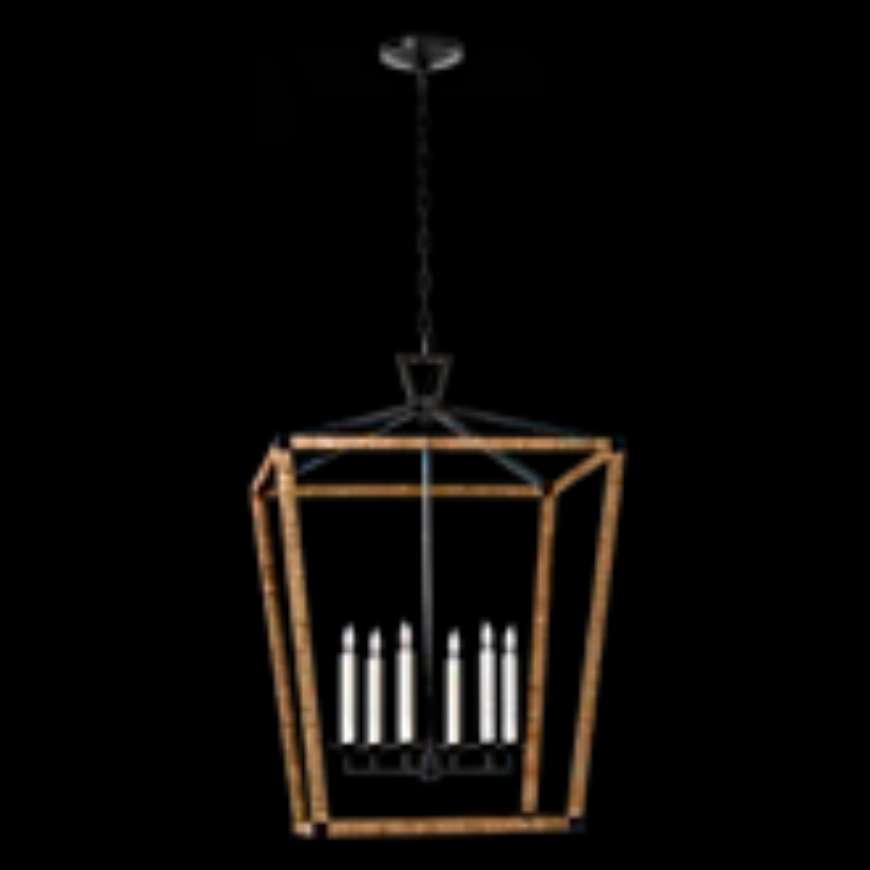 Picture of DARLANA XL WRAPPED LANTERN