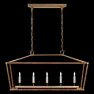 Picture of DARLANA MEDIUM RATTAN WRAPPED LINEAR LANTERN