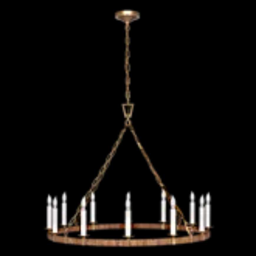 Picture of DARLANA LARGE WRAPPED RING CHANDELIER