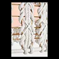 Picture of CATANIA 17" FLUSH MOUNT WITH BRAIDED ROPE