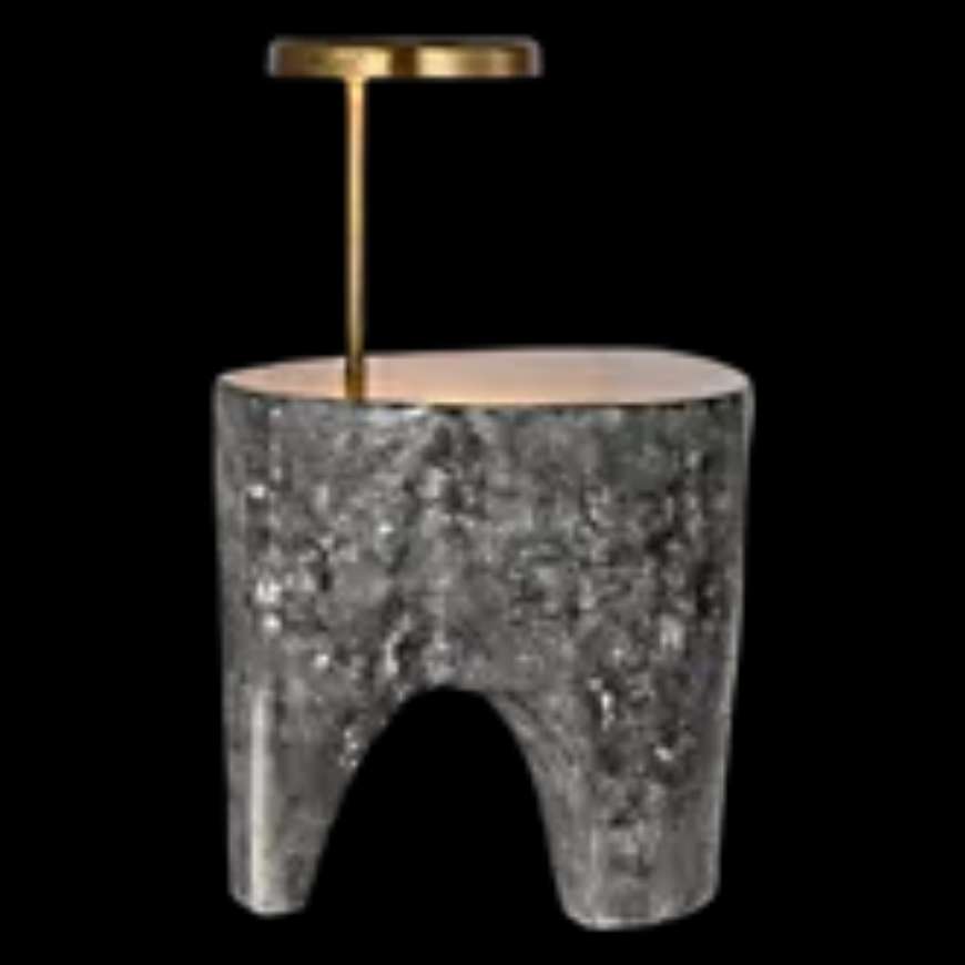 Picture of LEGA 36" SCULPTED SIDE TABLE READING FLOOR LAMP