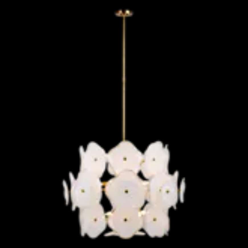 Picture of LEIGHTON LARGE BARREL CHANDELIER