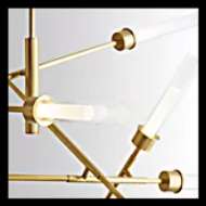 Picture of LINGER 12-LIGHT ABSTRACT CHANDELIER