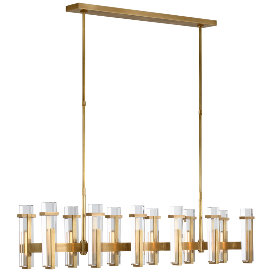 Picture of MALIK LARGE LINEAR CHANDELIER (OPEN BOX)