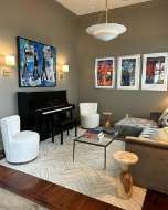 Picture of CLARION MEDIUM LIBRARY SCONCE (OPEN BOX)