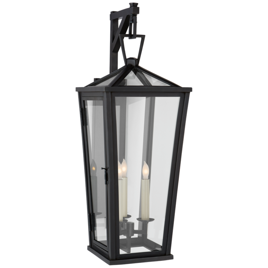 Picture of DARLANA MEDIUM TALL BRACKETED WALL LANTERN (OPEN BOX)