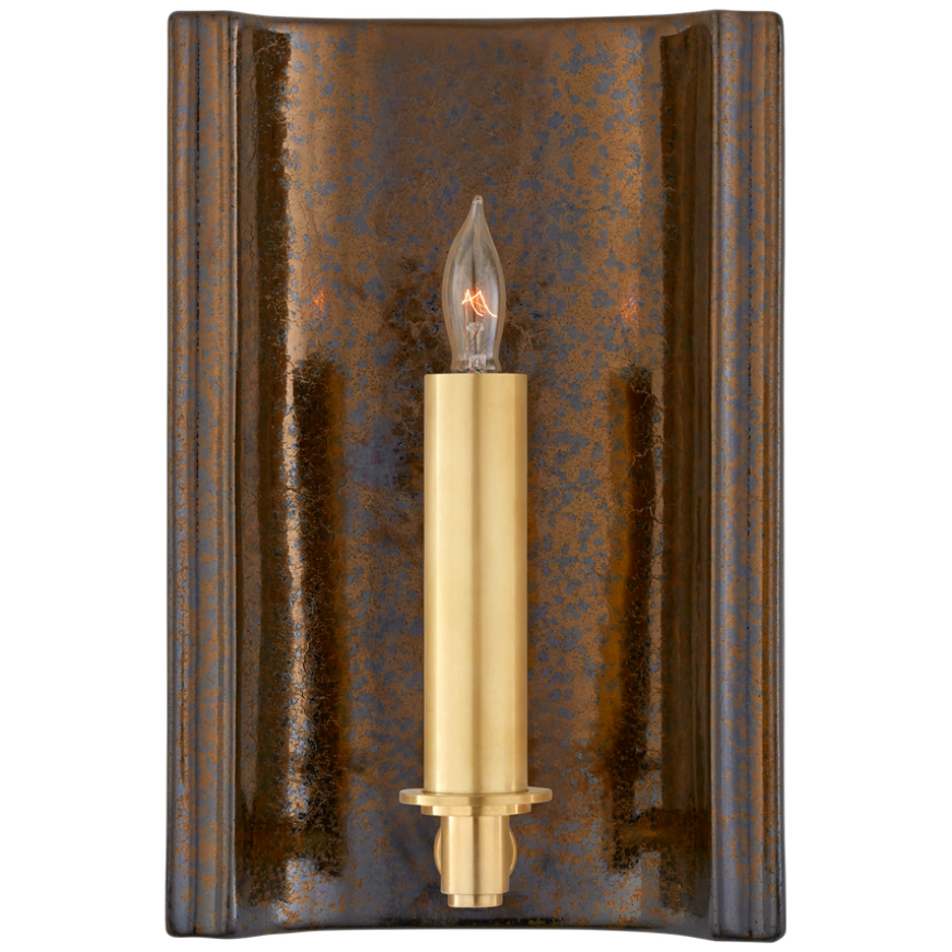 Picture of LEEDS SMALL RECTANGLE SCONCE (OPEN BOX)