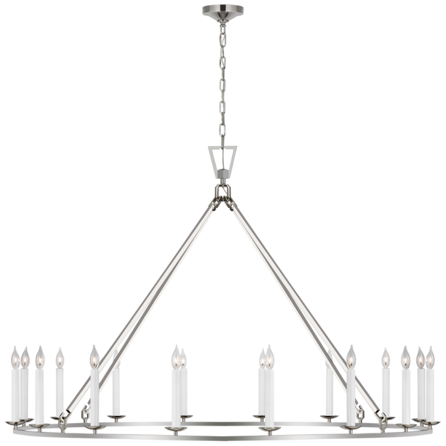 Picture of DARLANA OVERSIZED SINGLE RING CHANDELIER (OPEN BOX)