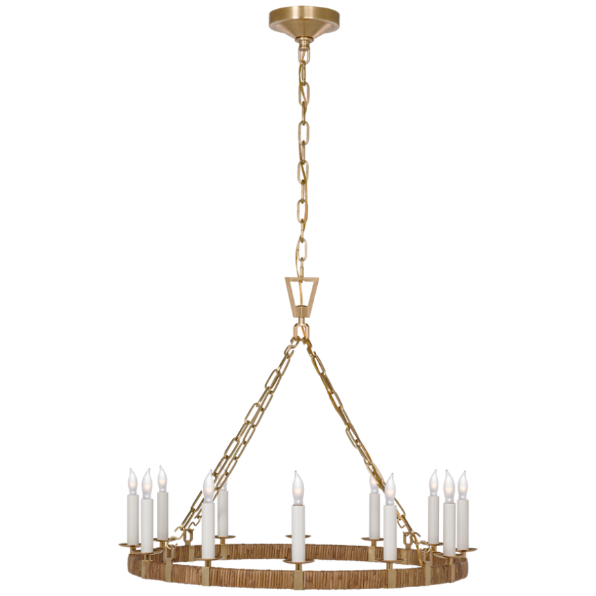 Picture of DARLANA MEDIUM WRAPPED RING CHANDELIER (OPEN BOX)