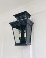 Picture of ELSINORE MEDIUM 3/4 WALL LANTERN (OPEN BOX)