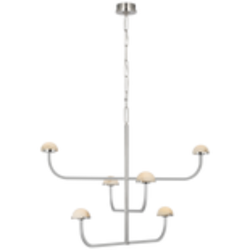 Picture of PEDRA THREE TIER SHALLOW CHANDELIER (OPEN BOX)
