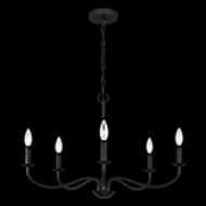 Picture of ABELLS FIVE LIGHT CHANDELIER