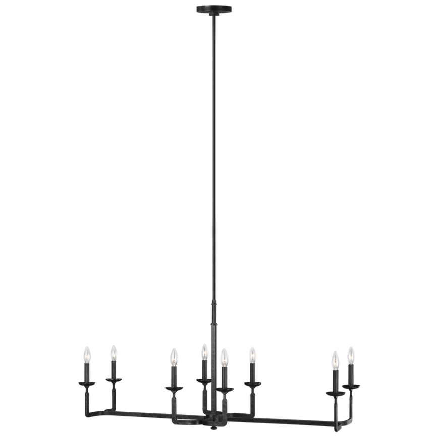 Picture of ANSLEY EIGHT LIGHT LINEAR CHANDELIER