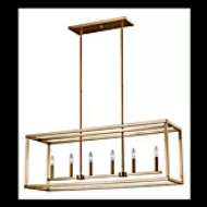 Picture of MOFFET STREET SIX LIGHT LINEAR CHANDELIER