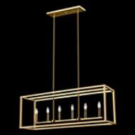 Picture of MOFFET STREET SIX LIGHT LINEAR CHANDELIER