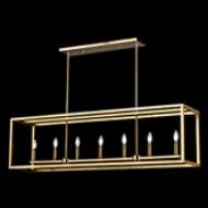Picture of MOFFET STREET SEVEN LIGHT LINEAR CHANDELIER