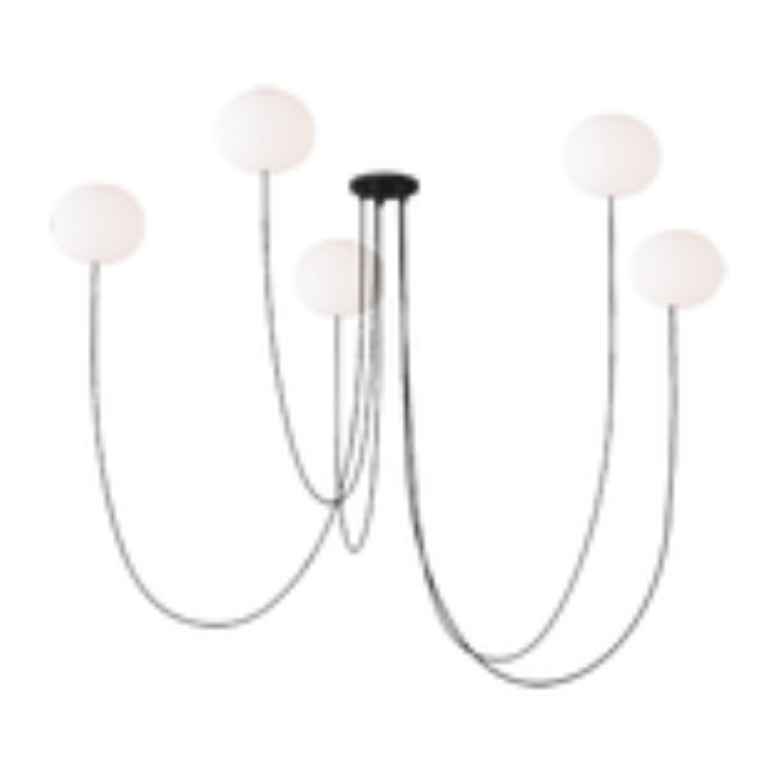 Picture of HELIUM SMALL 5-LIGHT CHANDELIER