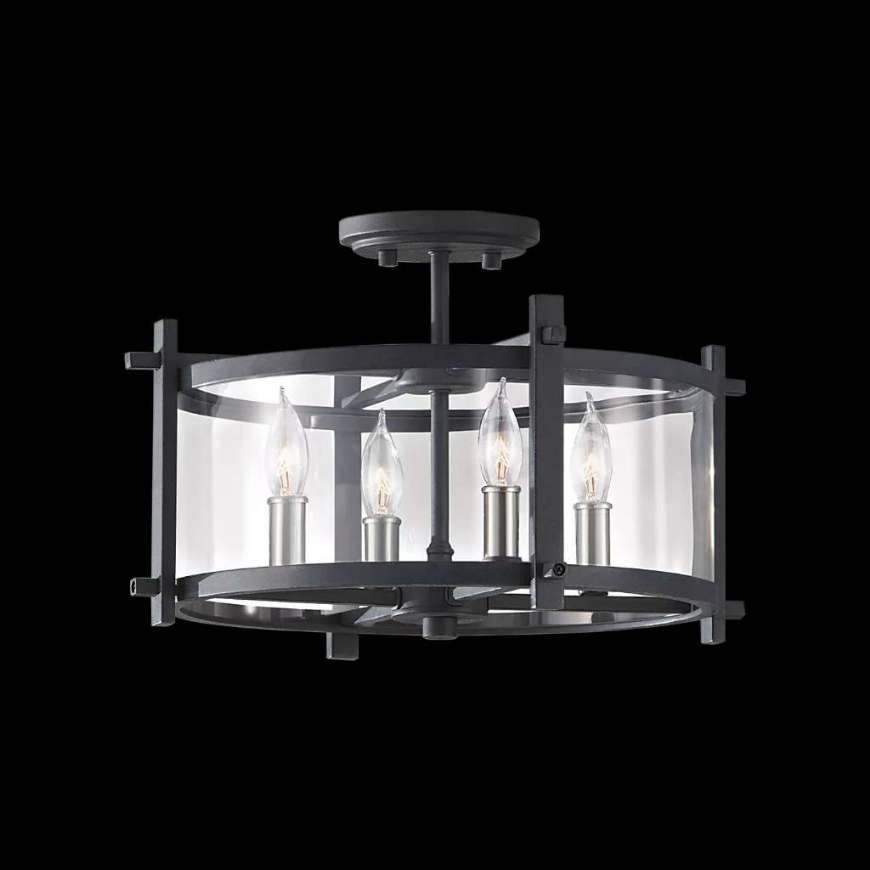 Picture of ETHAN FOUR LIGHT FLUSH MOUNT