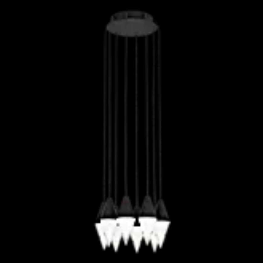 Picture of TURRET 8-LIGHT CHANDELIER