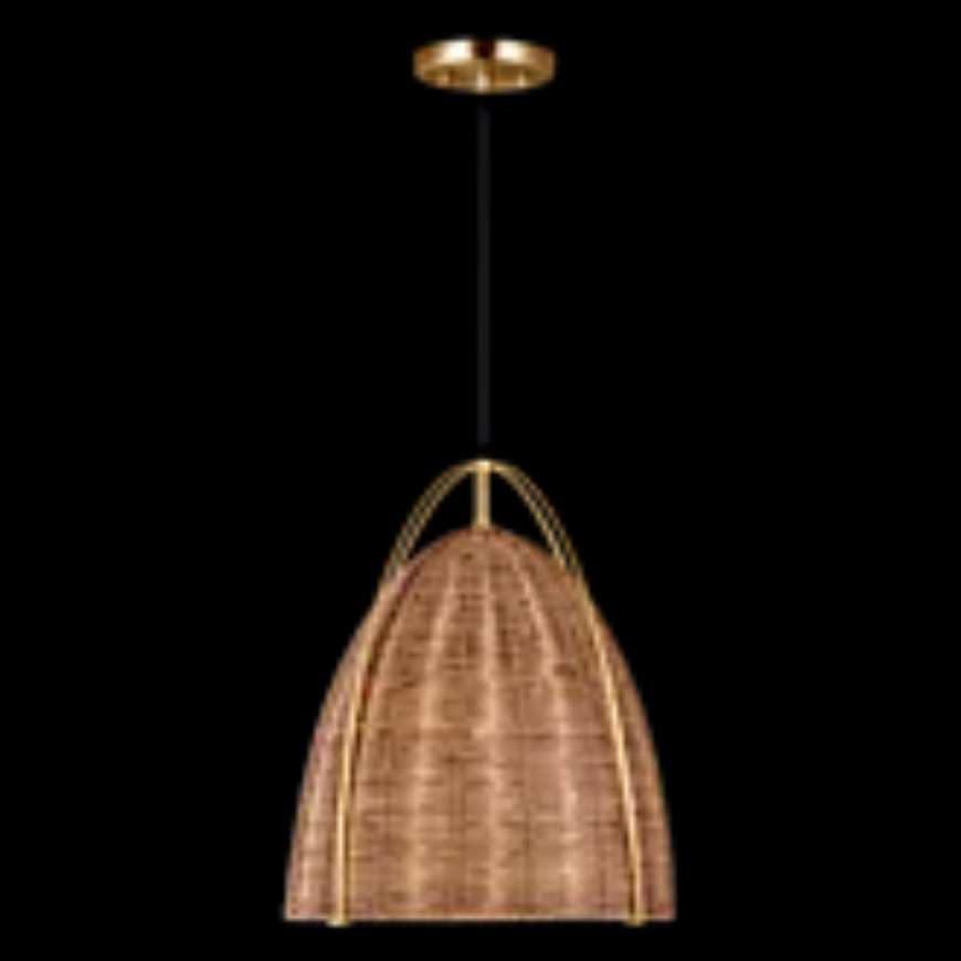 Picture of NORMAN MEDIUM WICKER PENDANT