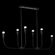 Picture of MAYA SIX LIGHT LINEAR CHANDELIER